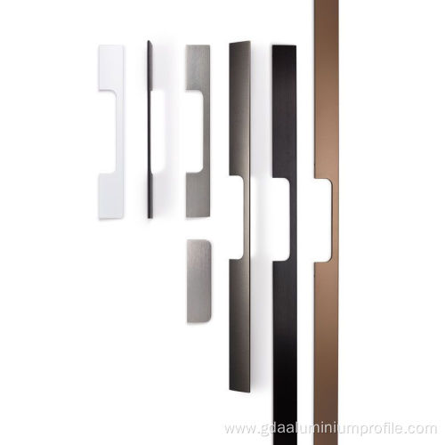 6063 Aluminum Profile Wardrobe Handle Furniture Decoration